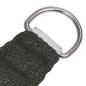 Preview: Sonnensegel 160 g/m² Anthrazit 6x6 m HDPE