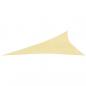 Preview: Sonnensegel 160 g/m² Beige 4x5x6,8 m HDPE