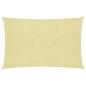 Preview: ARDEBO.de - Sonnensegel 160 g/m² Beige 4x5 m HDPE