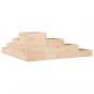 Preview: Pflanzentreppe 4 Stufen 106x104,5x36 cm Massivholz Kiefer