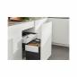 Preview: Blanco Select II 60/3 Orga Abfallsammler, 3x 15L Eimer, grau (526209)