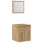 Preview: 2-tlg. Badmöbel-Set Artisan-Eiche Holzwerkstoff