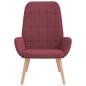 Preview: Relaxsessel Stoff Weinrot