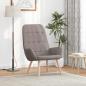 Preview: ARDEBO.de - Relaxsessel Taupe Stoff
