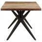 Preview: Esstisch 180x90x76 cm Altholz Massiv