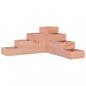 Preview: Pflanzentreppe 4 Stufen 80,5x79x36 cm Massivholz Douglasie