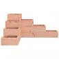 Preview: Pflanzentreppe 4 Stufen 80,5x79x36 cm Massivholz Douglasie