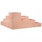 Preview: Pflanzentreppe 4 Stufen 80,5x79x36 cm Massivholz Douglasie