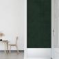 Preview: Wandpaneele 12 Stk. Dunkelgrün 60x30 cm Samt 2,16 m²