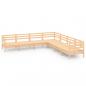 Preview: 7-tlg. Garten-Lounge-Set Massivholz Kiefer