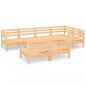 Preview: 7-tlg. Garten-Lounge-Set Massivholz Kiefer