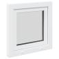 Preview: Kellerfenster RISOR 60x60 cm Dreh Kipp DIN Links Weiß