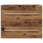 Preview: Waschbeckenunterschrank Altholz-Optik 60x38,5x48 cm