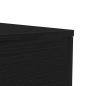Preview: Couchtisch mit LED-Leuchten Schwarz Eichen-Optik 50x50x40 cm