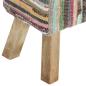 Preview: Bank 160 cm Mehrfarbig Chindi-Stoff