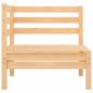 Preview: 6-tlg. Garten-Lounge-Set Massivholz Kiefer