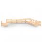 Preview: 11-tlg. Garten-Lounge-Set Massivholz Kiefer
