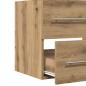 Preview: Waschbeckenunterschrank Artisan-Eiche 60x38,5x48 cm