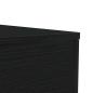 Preview: Couchtisch mit LED-Leuchten Schwarz Eichen-Optik 90x50x40 cm