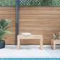 Preview: ARDEBO.de - Gartenbank 80x38x45 cm Massivholz Kiefer