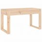 Preview: Gartenbank 80x38x45 cm Massivholz Kiefer