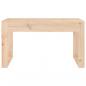 Preview: Gartenbank 80x38x45 cm Massivholz Kiefer