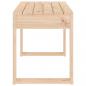 Preview: Gartenbank 80x38x45 cm Massivholz Kiefer