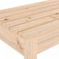 Preview: Gartenbank 80x38x45 cm Massivholz Kiefer