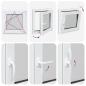 Preview: Kellerfenster RISOR 60x60 cm Dreh Kipp DIN Rechts Anthrazit