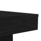 Preview: Couchtisch mit LED-Leuchten Schwarz Eichen-Optik 50x50x40 cm