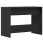 Preview: Schreibtisch Schwarz Eichen-Optik 101x50x76,5 cm Holzwerkstoff