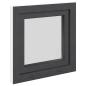 Preview: Kellerfenster RISOR 60x60 cm Dreh Kipp DIN Links Anthrazit