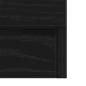 Preview: Waschbeckenunterschrank Schwarz Eichen-Optik 63x30x54 cm