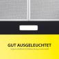 Preview: Bomann DU 7608 EEK: B Kopffreihaube, 60cm breit, Ab-/Umluft, 3 Leistungsstufen, schwarz