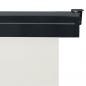 Preview: Balkon-Seitenmarkise 125x250 cm Creme