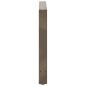 Preview: Couchtischbeine Naturstahl 2 Stk. 80x(72-73) cm Stahl