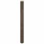 Preview: Couchtischbeine Naturstahl 2 Stk. 38x(72-73) cm Stahl