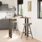 Preview: Bartischbeine Naturstahl 2 Stk. 50x(110-111) cm Stahl