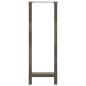 Preview: Bartischbeine Naturstahl 2 Stk. 50x(110-111) cm Stahl