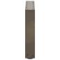 Preview: Couchtischbeine U-Form 2 Stk. Naturstahl 40x(30-31) cm Stahl
