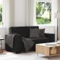 Preview: ARDEBO.de - 2-Sitzer-Sofa Schwarz 120 cm Samt