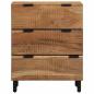 Preview: Sideboard 60x33x75 cm Massivholz Akazie