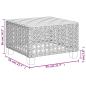 Preview: 9-tlg. Garten-Sofagarnitur mit Kissen Beige Poly Rattan