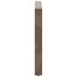 Preview: Couchtischbeine Naturstahl 2 Stk. 70x(72-73) cm Stahl