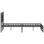 Preview: Bettgestell ohne Matratze Braun Eiche 140x190 cm Holzwerkstoff