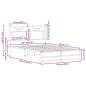 Preview: Bettgestell ohne Matratze Braun Eiche 120x200 cm Holzwerkstoff