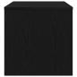 Preview: TV-Schrank Schwarz Eiche-Optik 80x40x40 cm Holzwerkstoff
