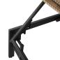 Preview: Sonnenliege mit Auflage Beige Poly Rattan