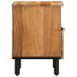 Preview: Nachttische 2 Stk. 40x33x46 cm Massivholz Akazie
