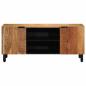 Preview: TV-Schrank 105x33x46 cm Massivholz Akazie